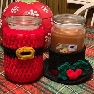 Hand made Christmas crochet items